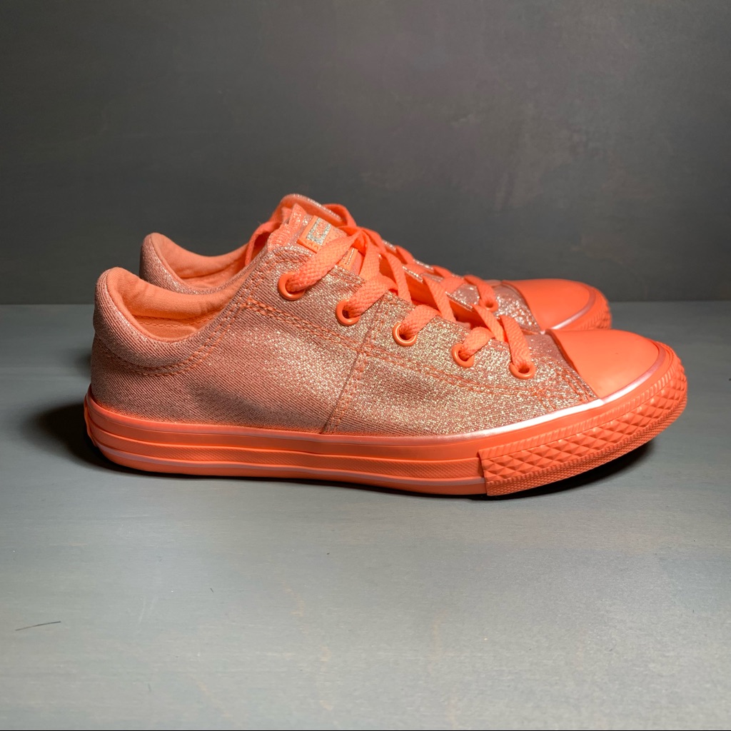 Converse Ctas Madison Ox Crimson Pulse Silver Shoes Size 3 Junior 659955f